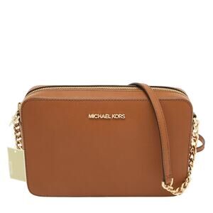 Michael Kors Jet Set Crossbody Bag – NWT – Saffiano Leather – Luggage Brown